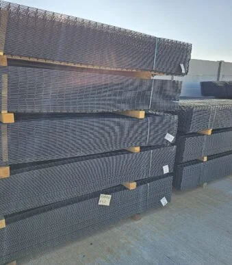 Panou Gard Bordurat Plastifiat 3D 1200 x 2000 Gri antracit 2